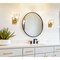 Z-Lite Analia Wall Sconce, 1-Light, 6.5 In.W x 7.5 In.L x 9.25 In.H, Modern Gold/Clear Ribbed 1101-1S-MGLD - alternate 4